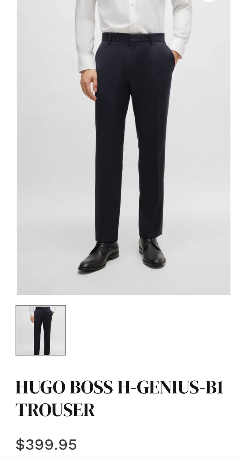 [30] 휴고보스 24ss 슬랙스 상품이미지1