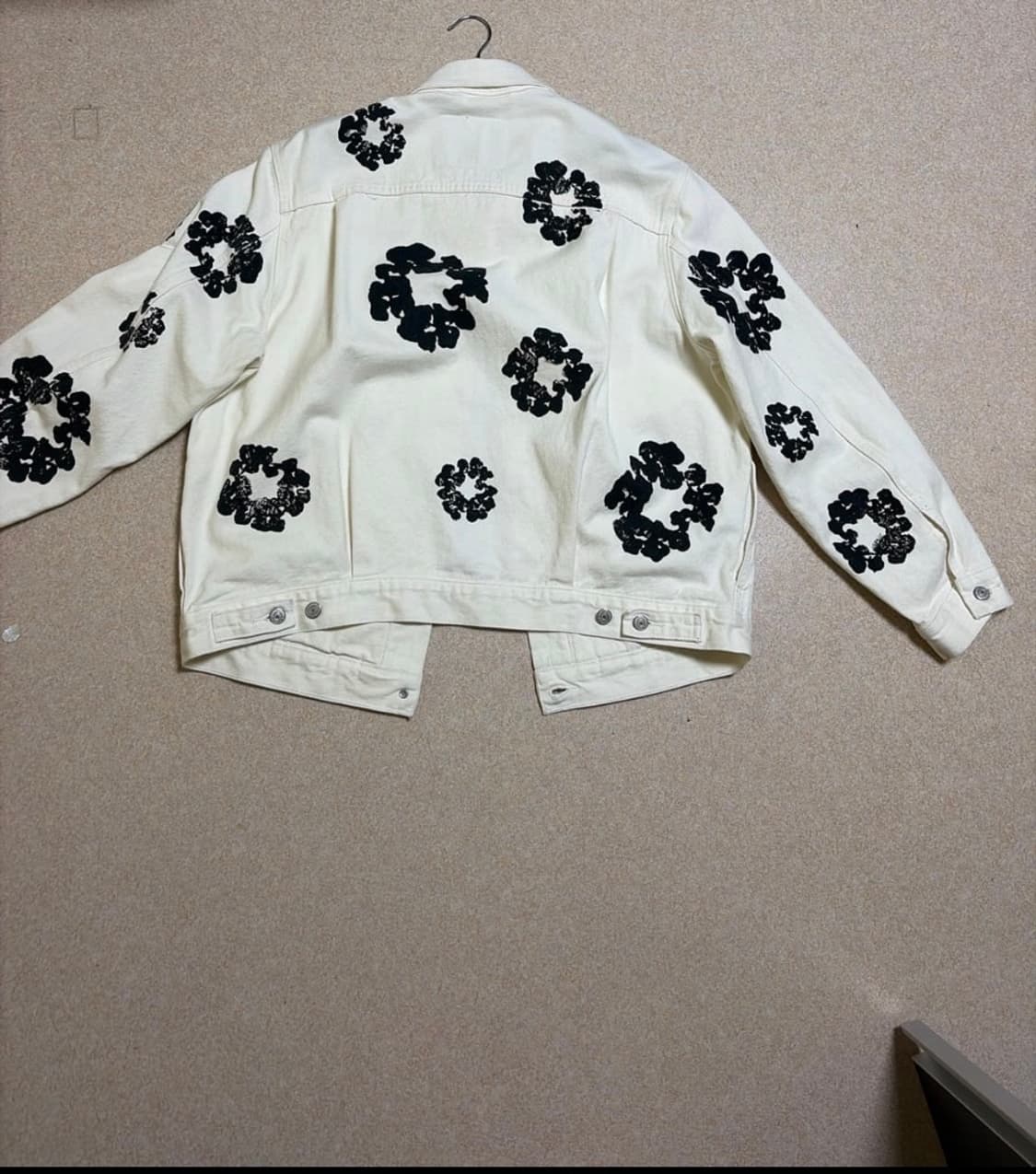 데님티어스 화이트 트러거자켓 상품이미지2