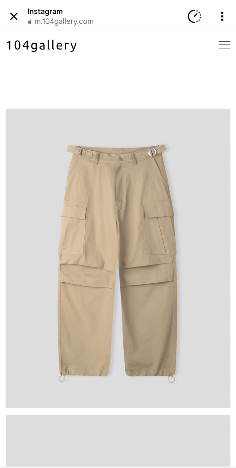 카고팬츠 상품이미지3