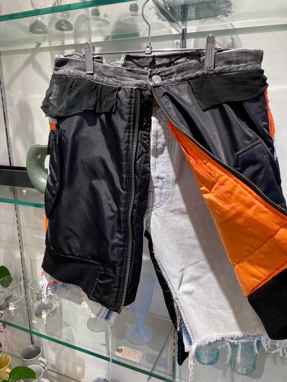 VINTI ANDREWS remake ma-1 short pant 상품이미지3