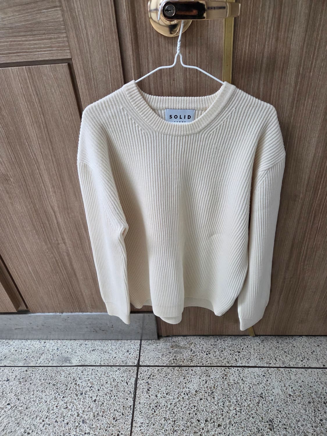 솔리드옴므 캐시미어 니트 46 상품이미지1