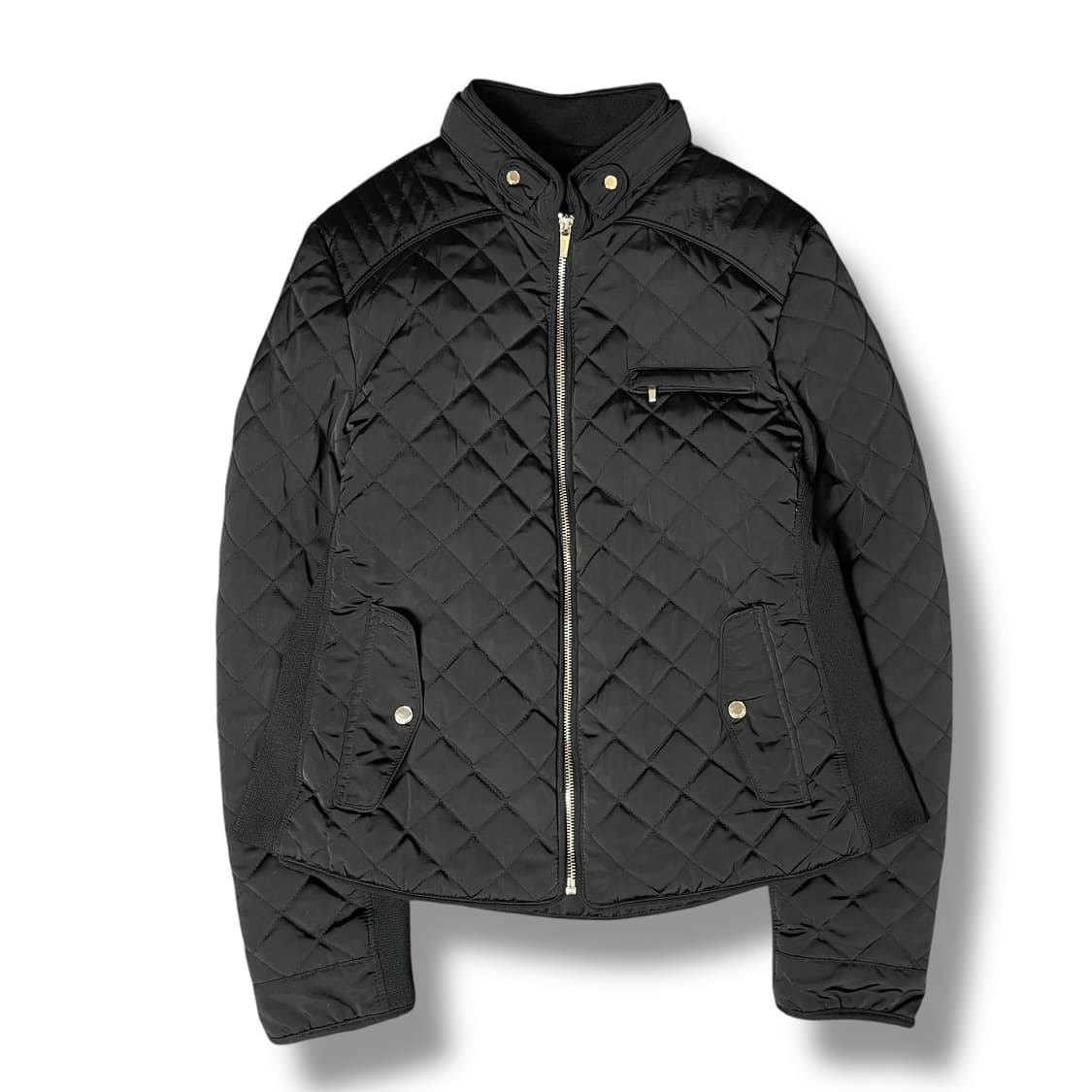 ZARA WOMAN 블랙 퀄팅 자켓 L 상품이미지1