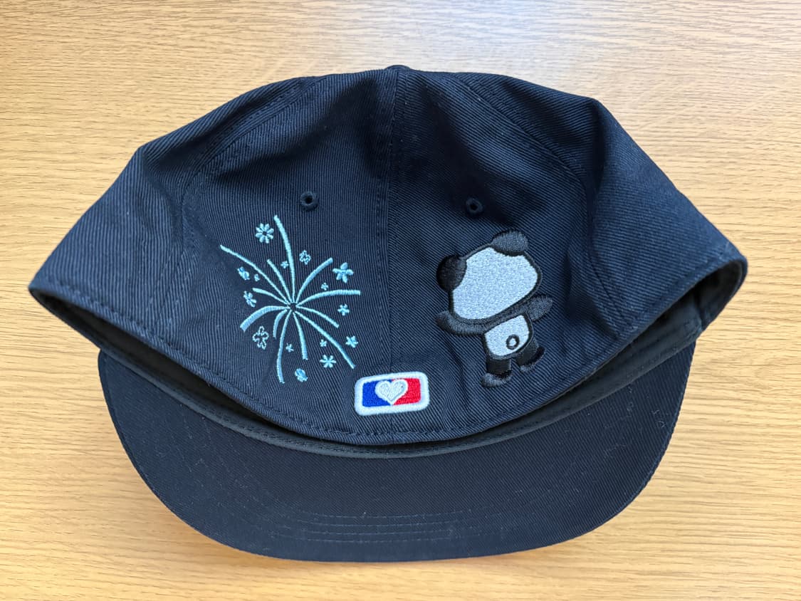 [더뮤지엄비터] 판다 캡모자 (네이비) 상품이미지4