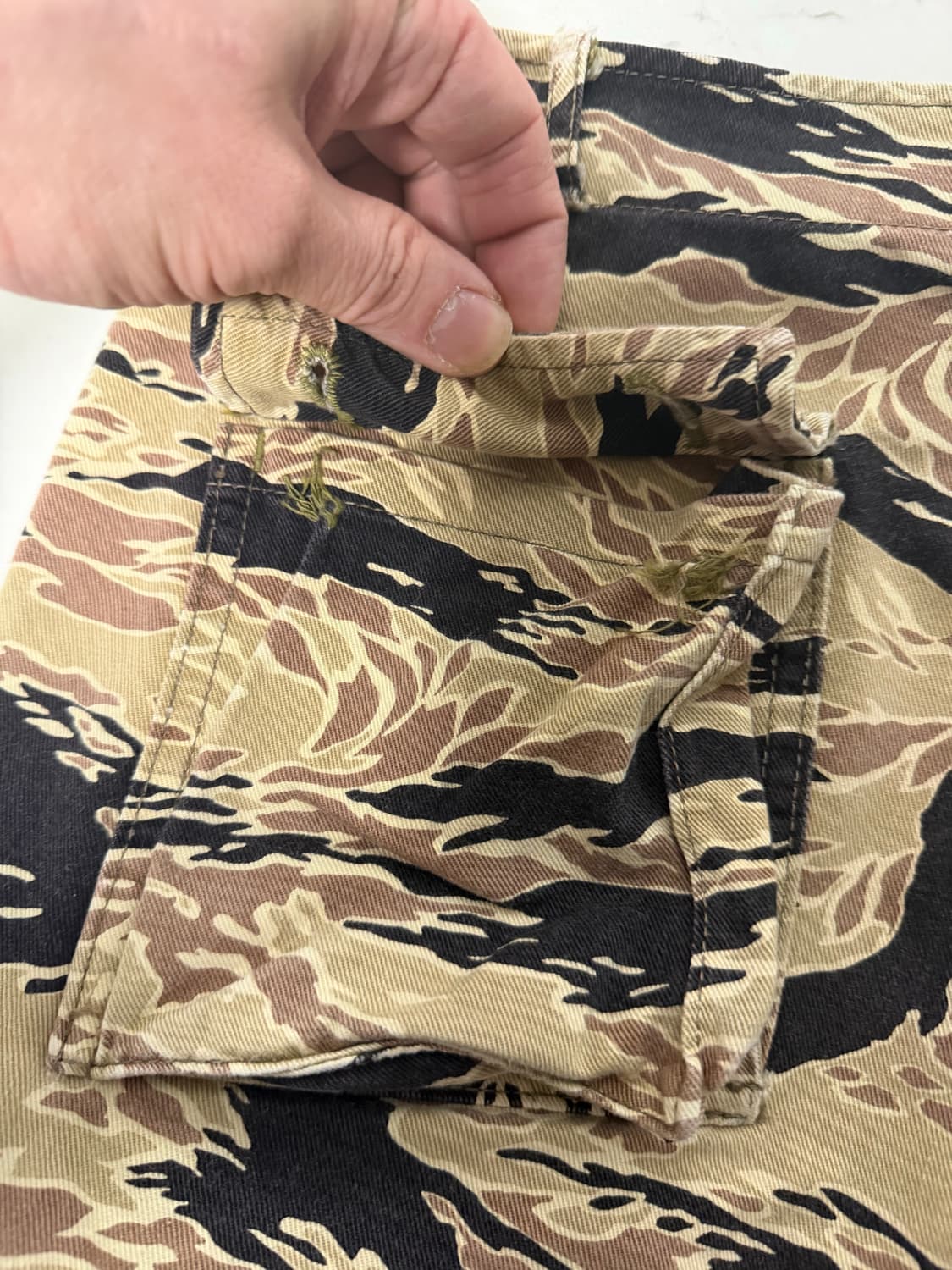 리얼맥코이 타이거카모팬츠 상품이미지3