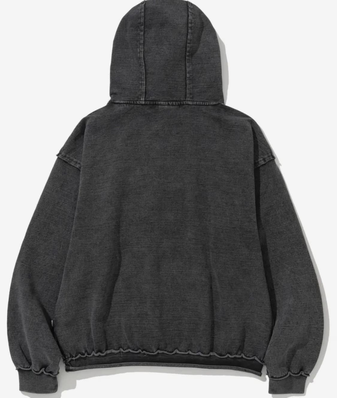 낫포너드 데님 후드티 상품이미지2