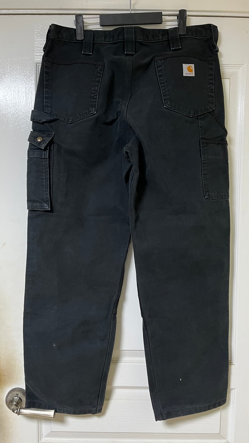 칼하트 카펜터 멀티포켓 더블카고 blk 상품이미지2