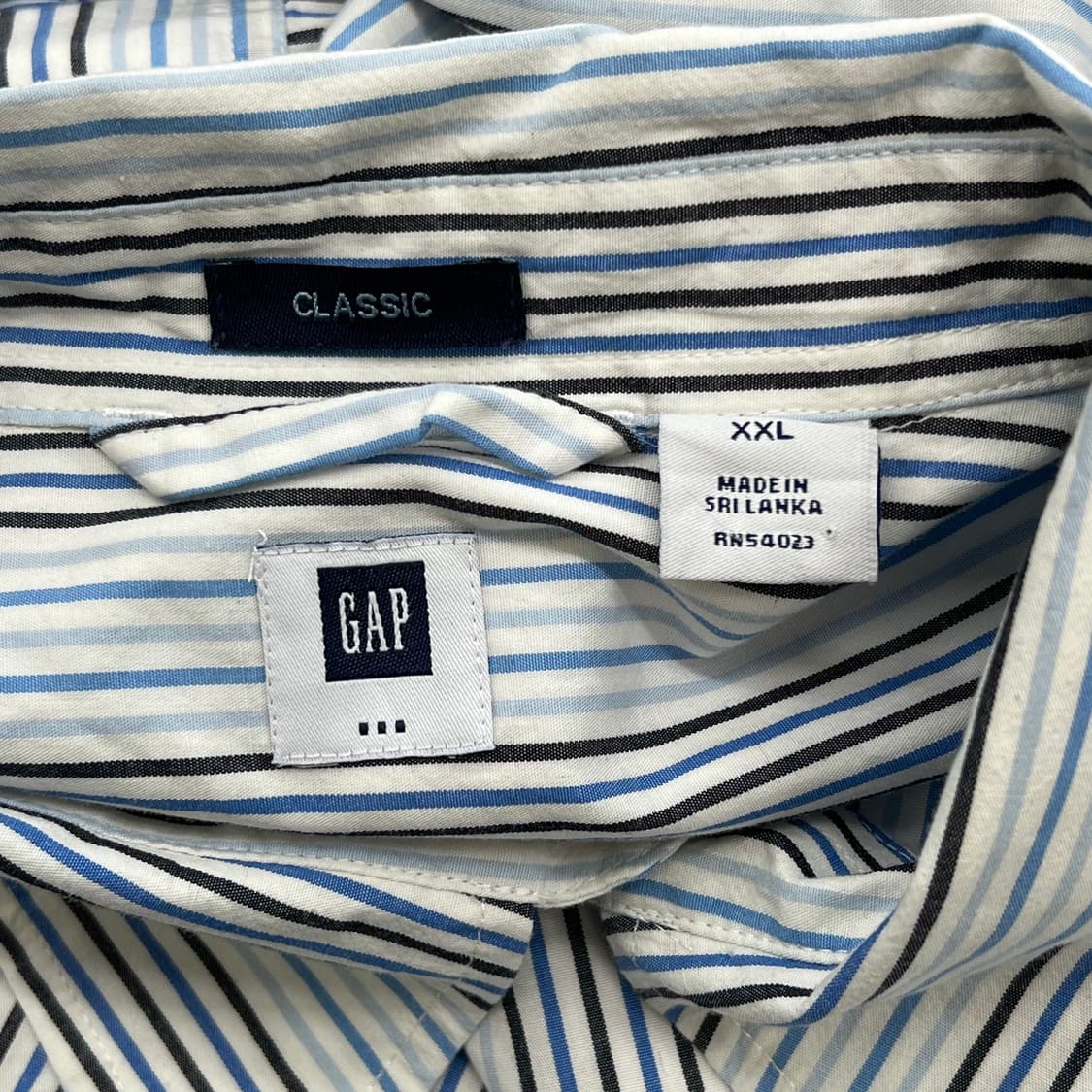 갭 스트라이프 하프 셔츠 r3807  상품이미지5