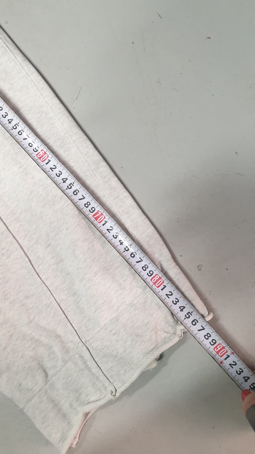 SATUR 와이드 컷오프 스웻 팬츠S 상품이미지5