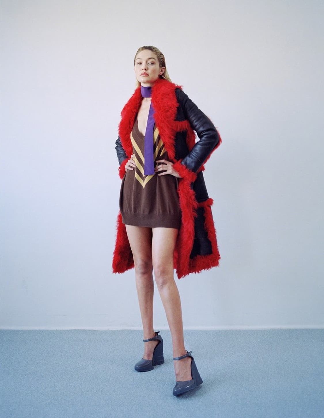 프라다 FW14 울-캐시미어 슬리브리스 스웨터 상품이미지8