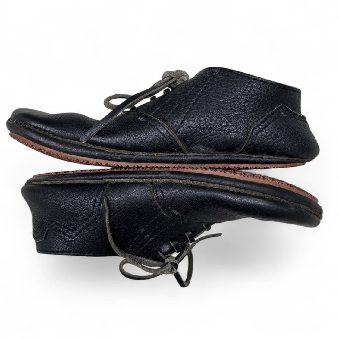 꼼데가르송 트리콧 가죽 플레인토 더비슈즈 상품이미지9