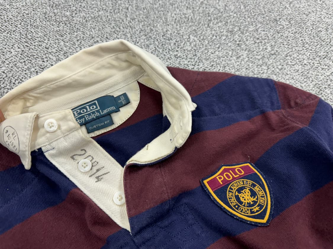 폴로 랄프로렌 00s 스탬프 럭비티 상품이미지3