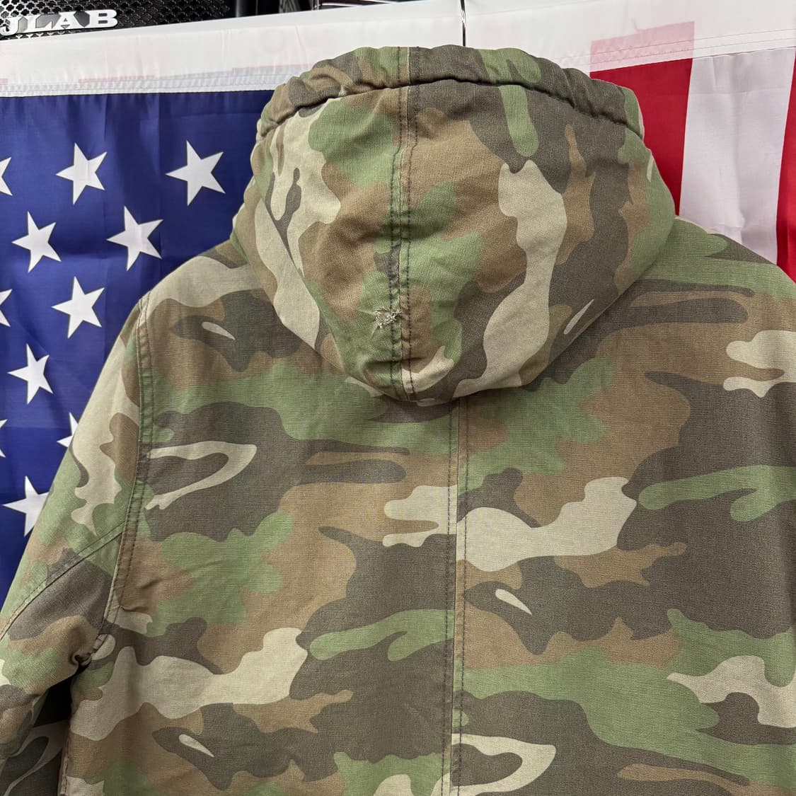 H&M 디바이디드 USN 미해군 타입 카모 점퍼 (M)   상품이미지6
