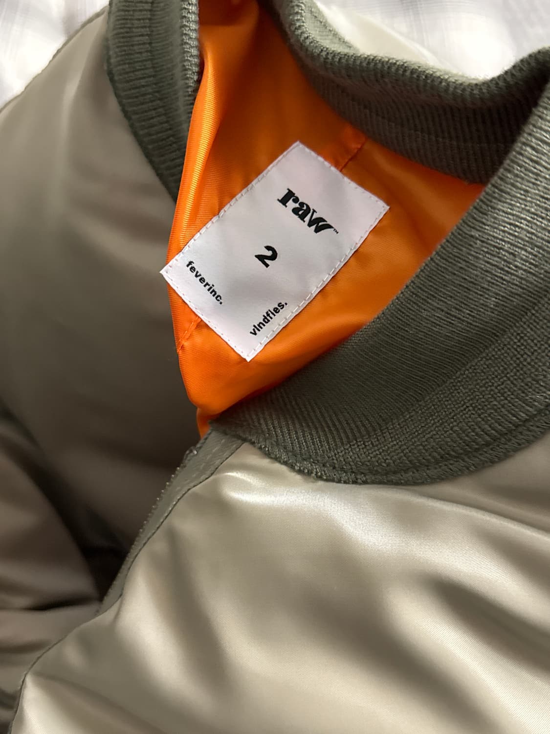 블라인드파일즈 밀플라이트 구스다운 그레이 및 올리브 2사이즈 상품이미지2