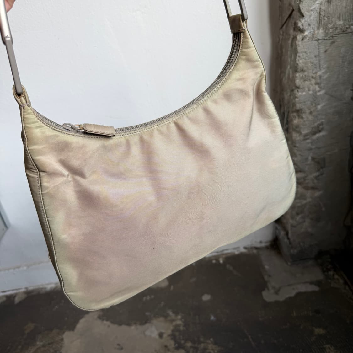 early 00s 프라다 포코노 플라스틱 핸들 숄더 백  상품이미지5