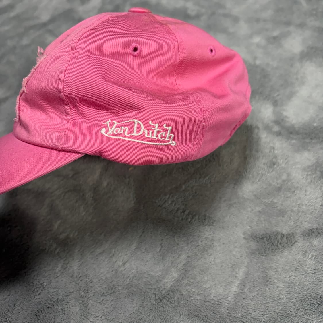본더치 Y2K 핑크 볼캡  상품이미지3