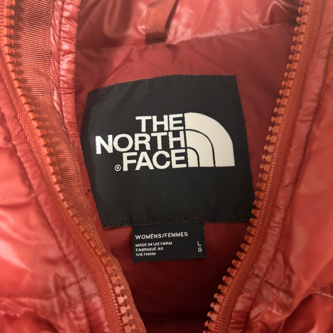국내미출시 새상품)(W)노스페이스 다크레드 3빵 700 눕시 패딩 상품이미지3