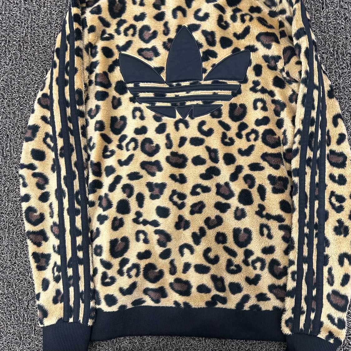 아디다스 파이어버드 레오파드 호피 후드 집업 85(XS) 상품이미지8