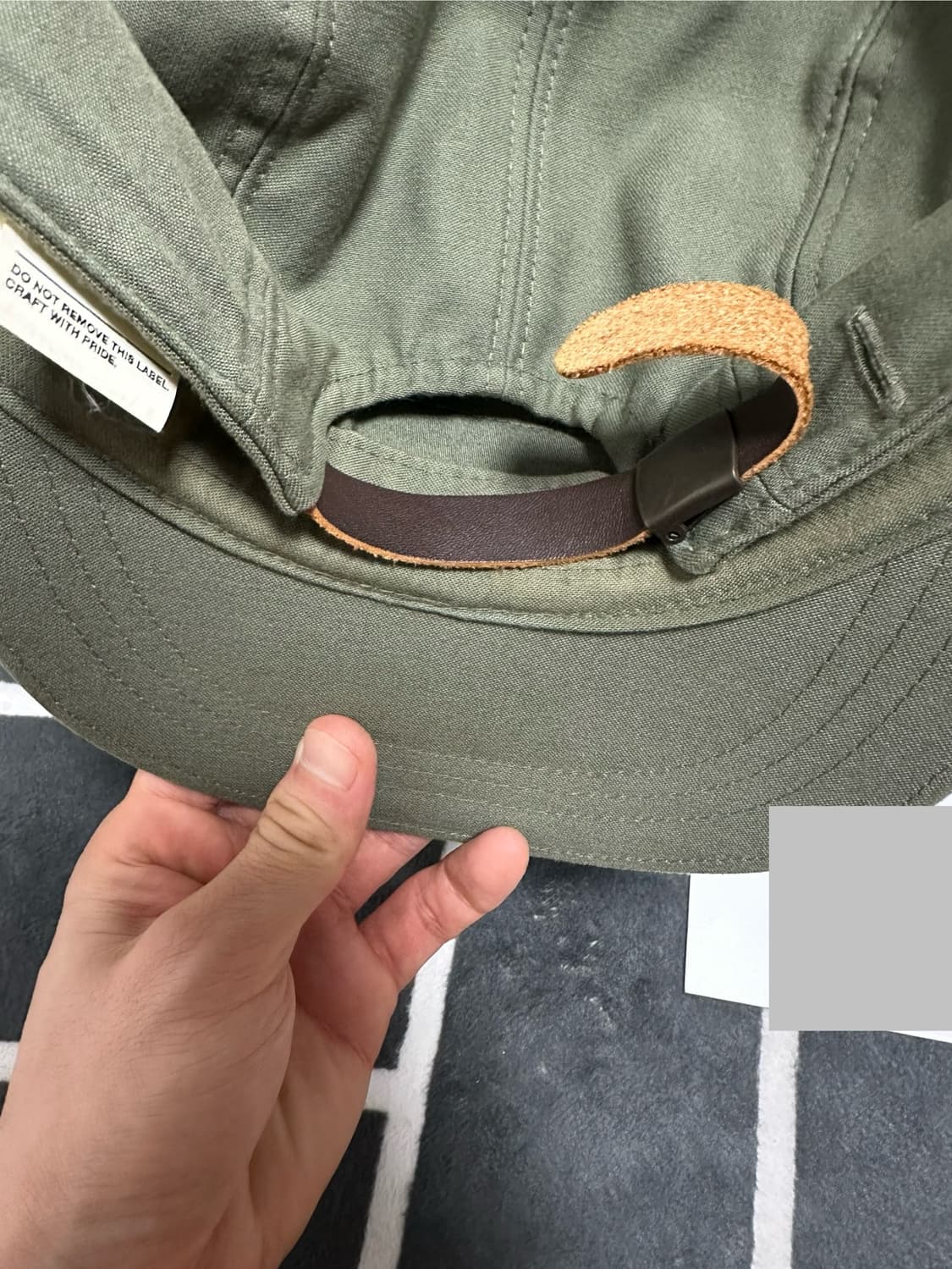 더블탭스 15커맨더 올리브  상품이미지4