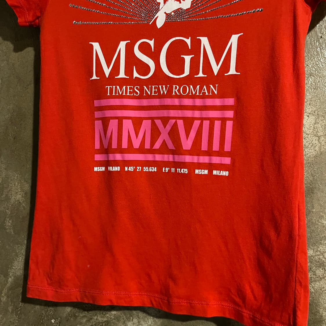 MSGM 아동 반팔티셔츠 상품이미지3