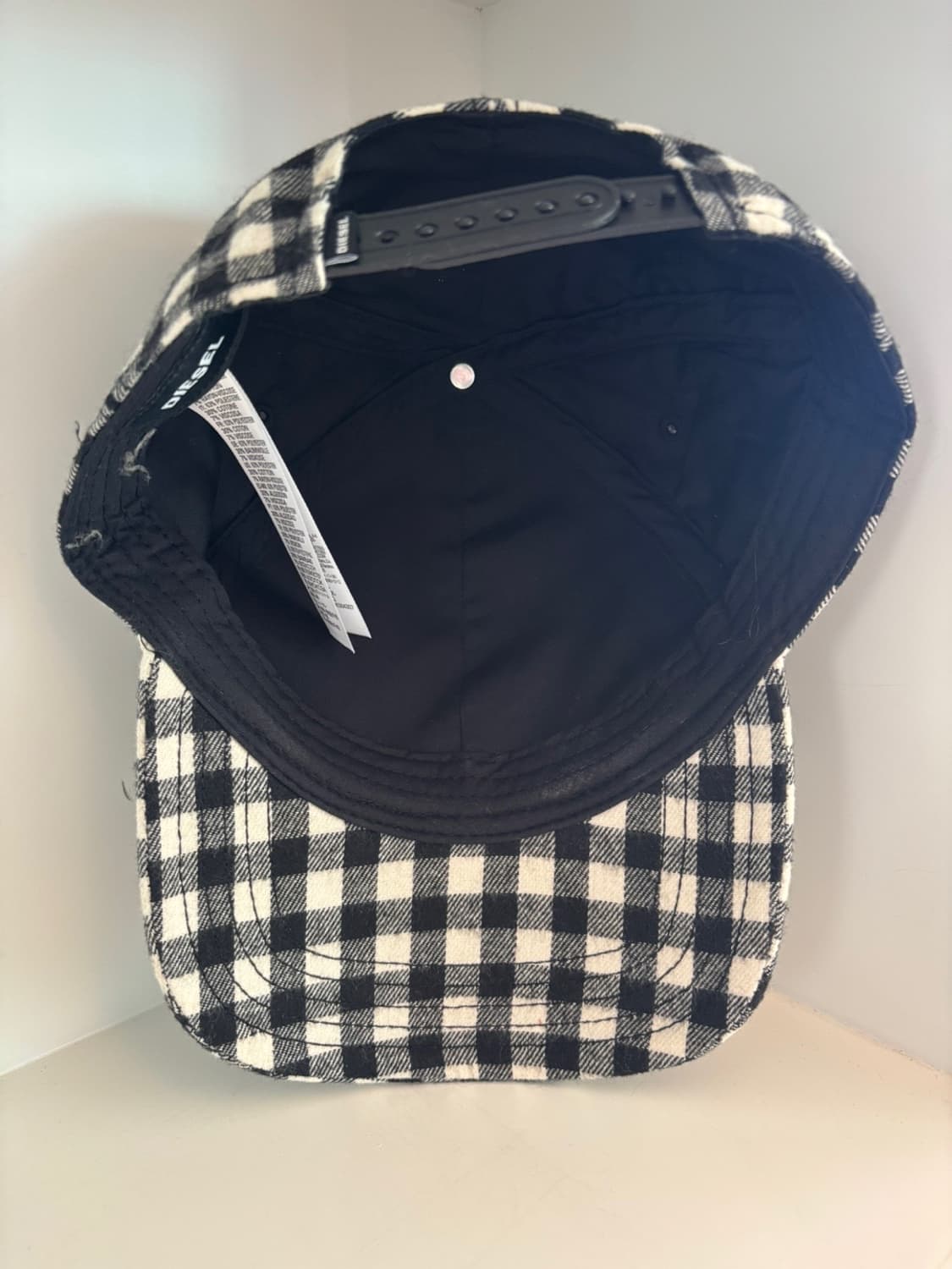 Diesel Check Ball Cap 상품이미지6