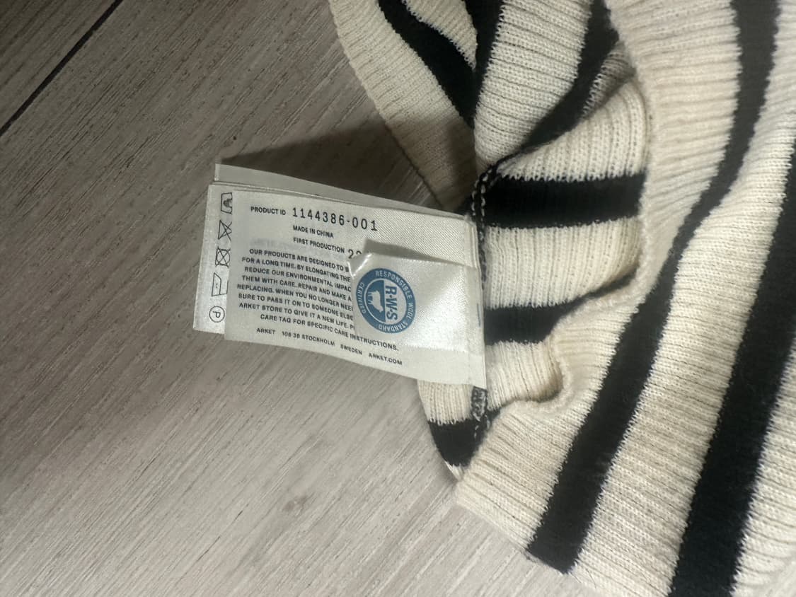 아르켓 선레이 스트라이프 니트 상품이미지5