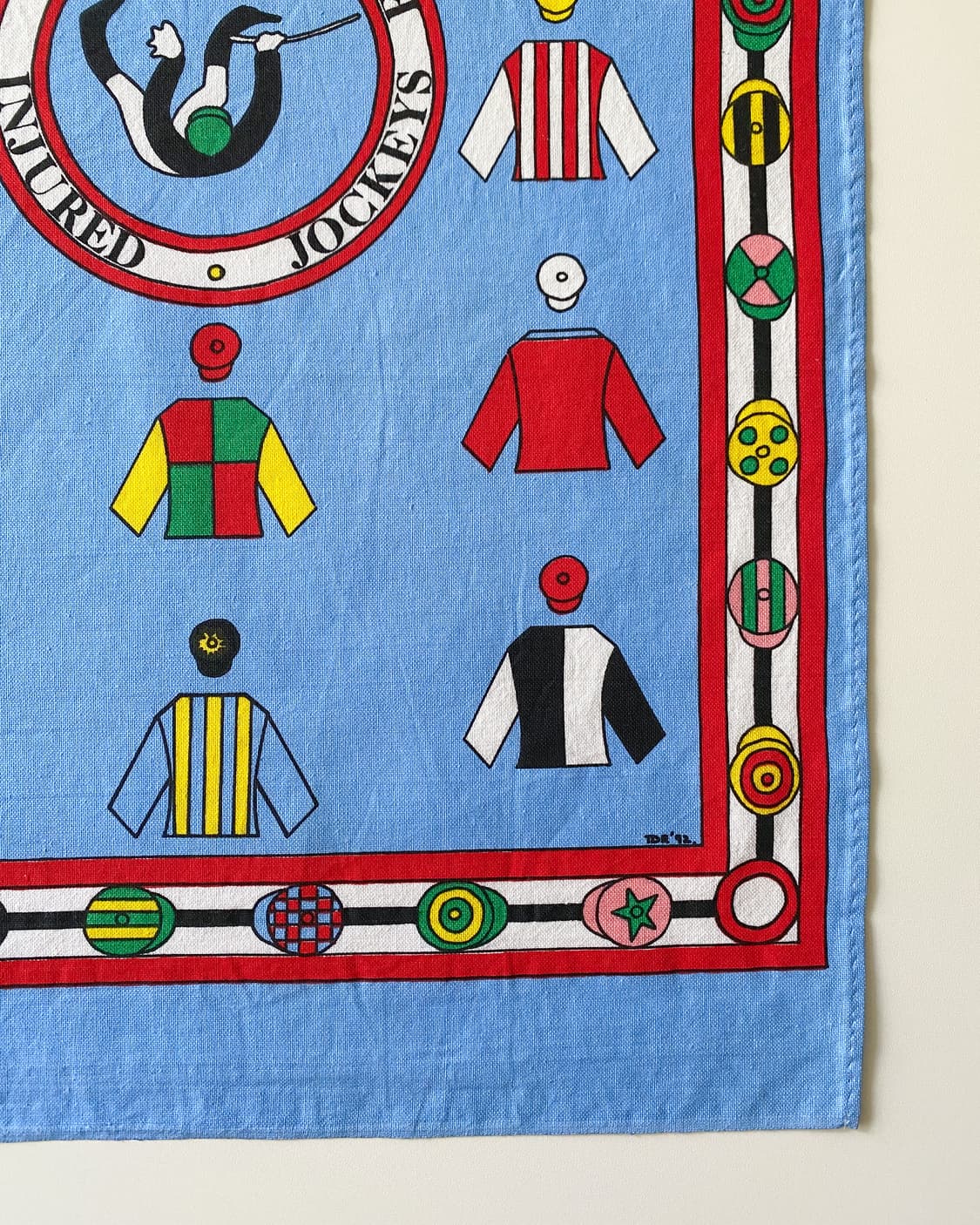 유럽 빈티지 패브릭 (THE INJURED JOCKEYS FUND) 상품이미지6
