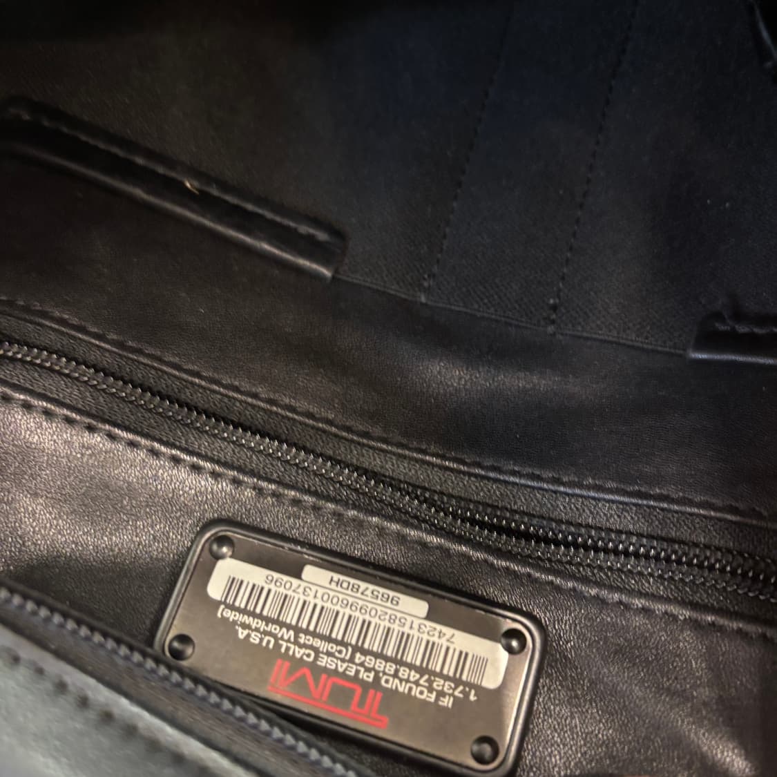 정품 TUMI 투미 티패스 가죽 백팩    상품이미지9
