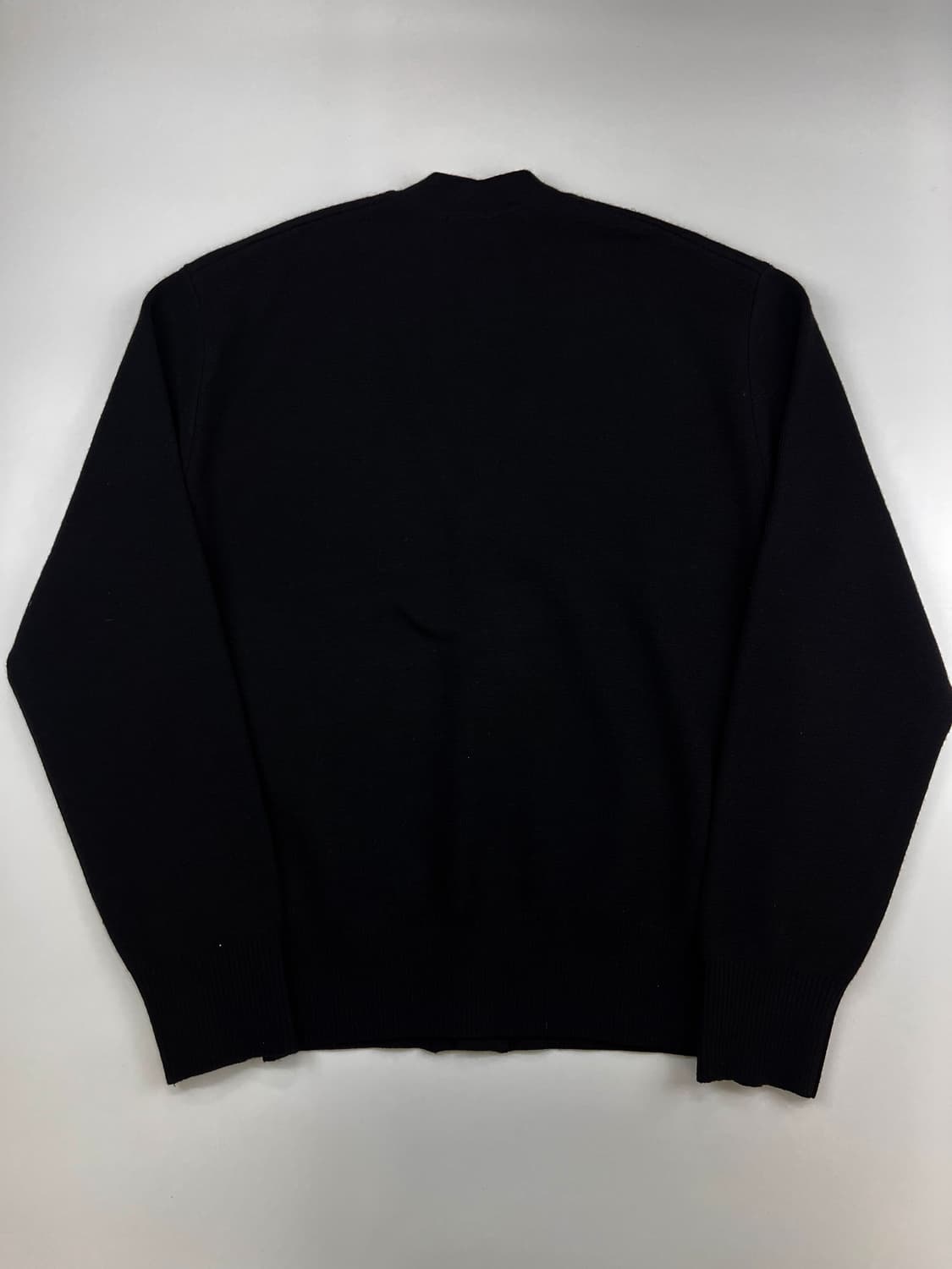 LMOOD 엘무드 오디너리 크롭 가디건 블랙 상품이미지3