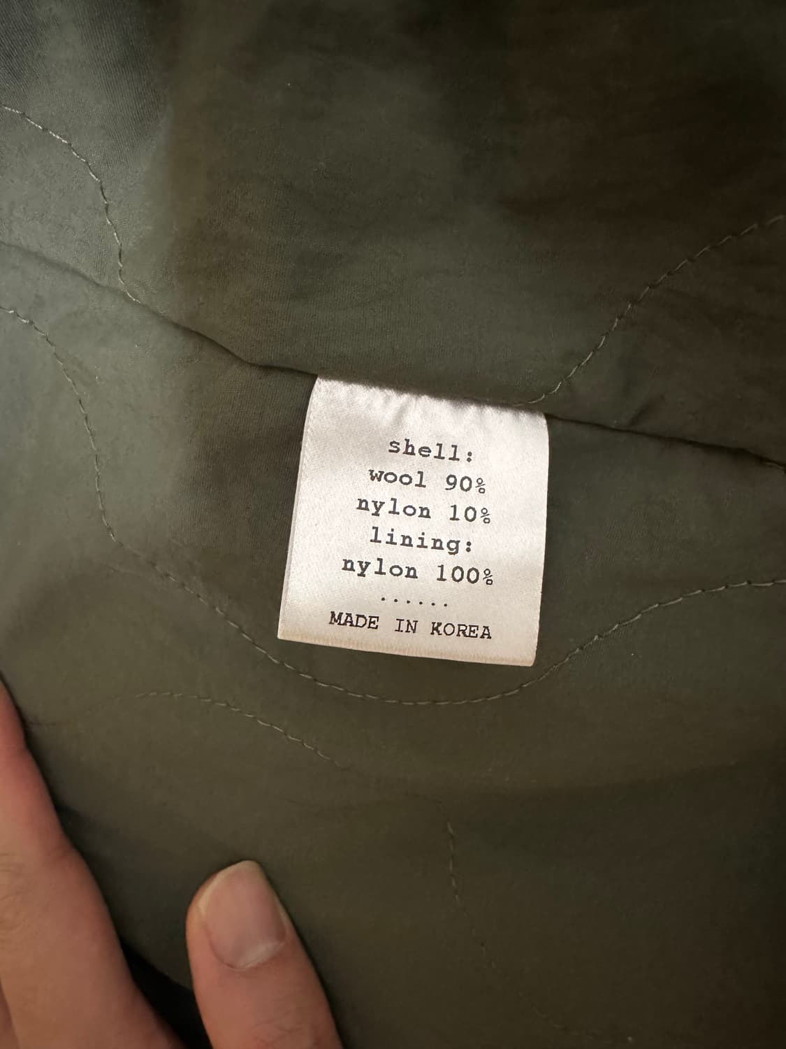 어나더오피스 보이저 발마칸 코트(01 size_올리브카키) 상품이미지4