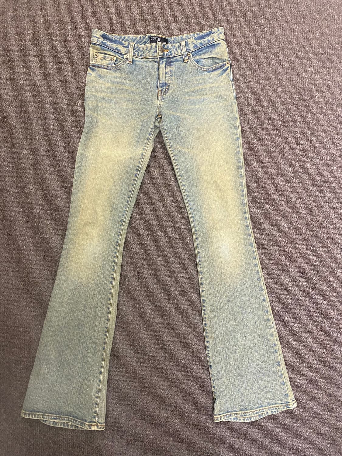 M)CECIL McBEE Japanese vintage 여성 데님팬츠 상품이미지6