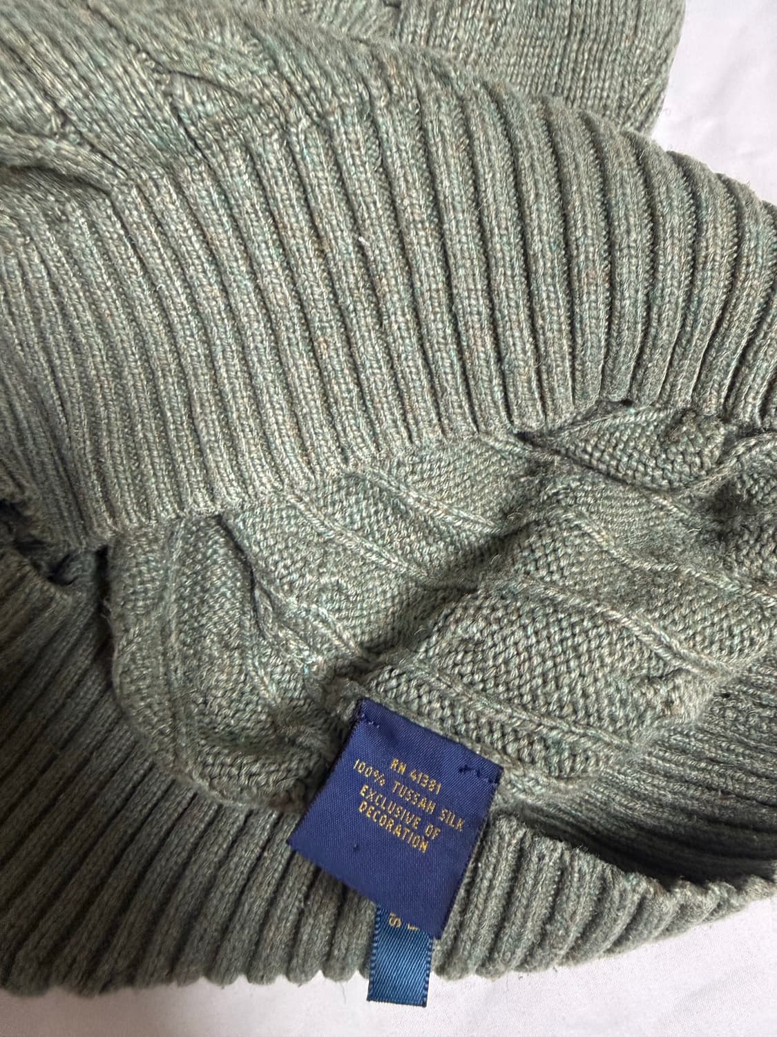 Polo Ralph Lauren Cable Knit Mint Green  상품이미지4