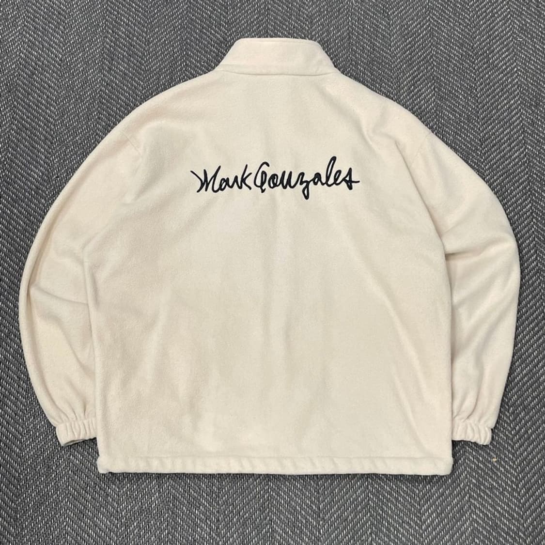 마크곤잘래스 자수 로고 플리스 집업 v0184 상품이미지2