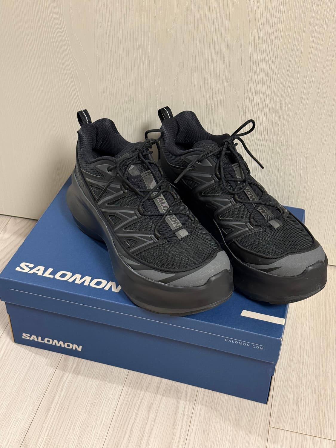 [270] 살로몬x꼼데가르송 Xt-6 익스팬스 플랫폼 블랙색상 상품이미지1