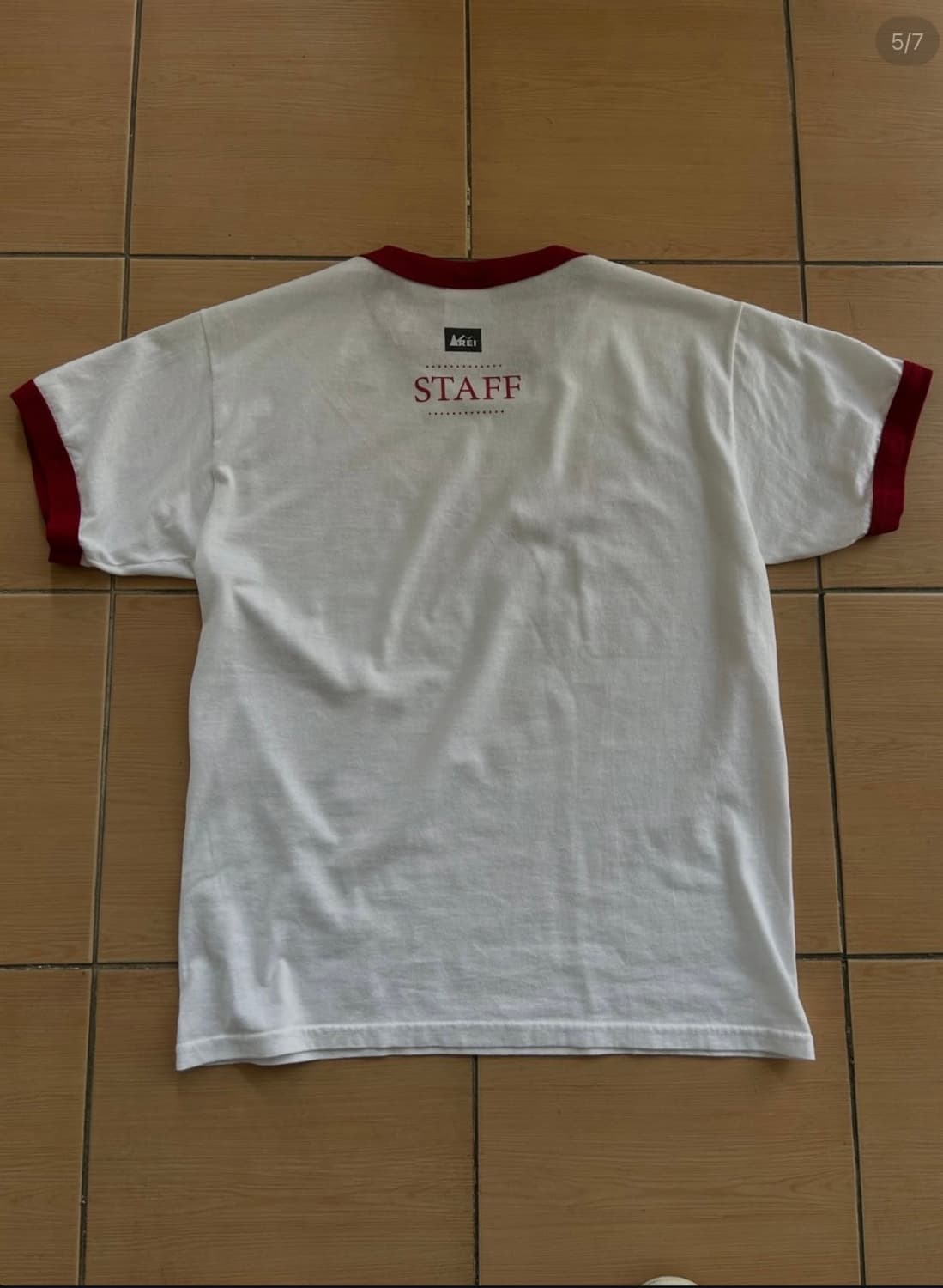 hanes 헤인즈 90-00's Peace ringer Tee 상품이미지5