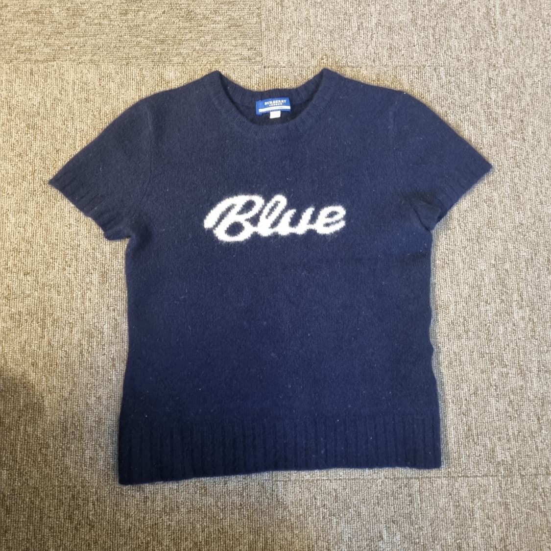 M 버버리 블루 니트 상품이미지1