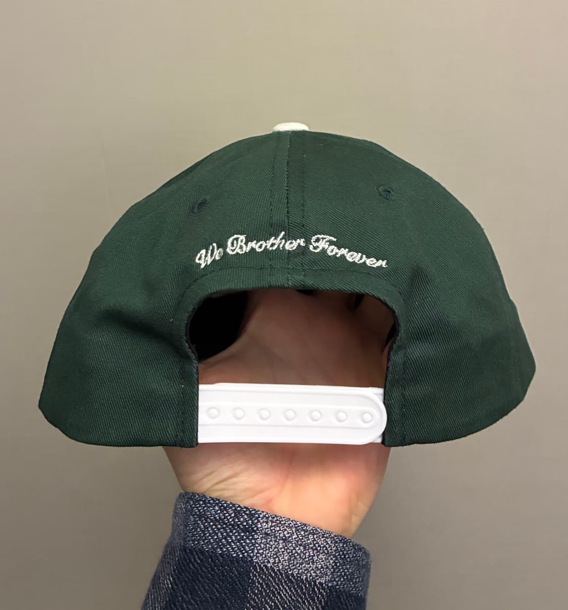 (F)라브로스 LT LB 자수 6패널 볼캡 모자 그린 상품이미지5