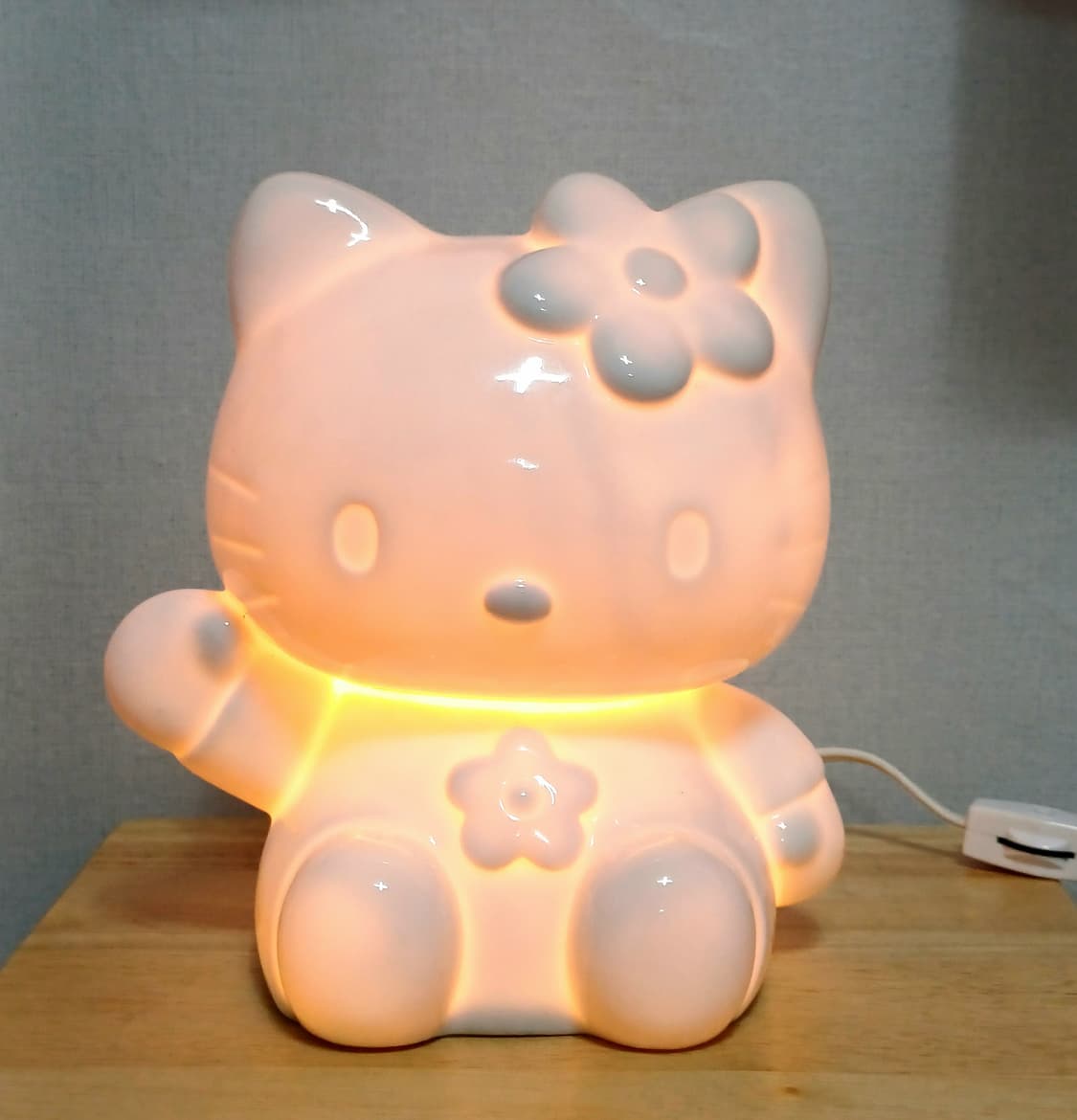 🌸헬로키티 오리지널 플로랄 도자기 램프 🌸 상품이미지3