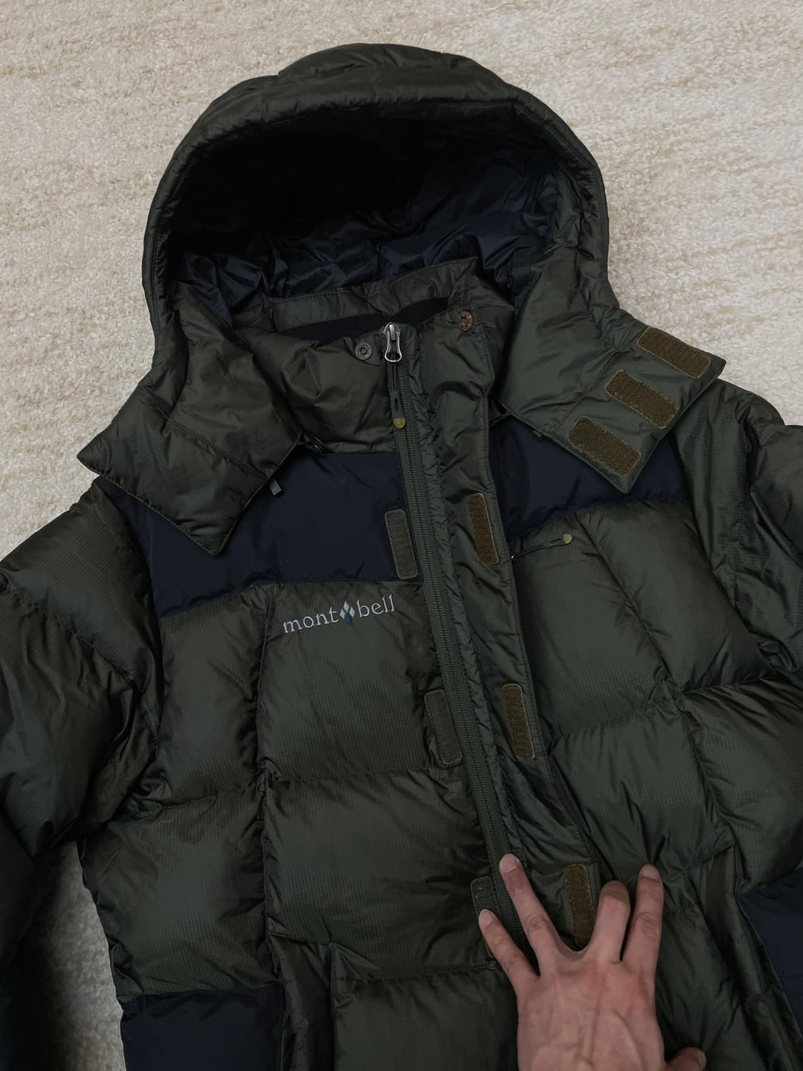 [95] 몽벨 구스다운 거위털 자켓 패딩 점퍼 상품이미지4
