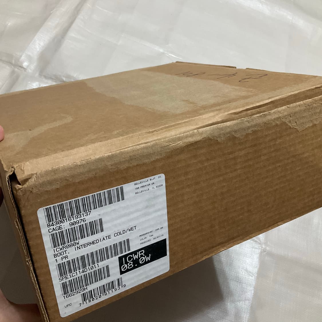 베르빌 전투화 사막화 265 상품이미지10