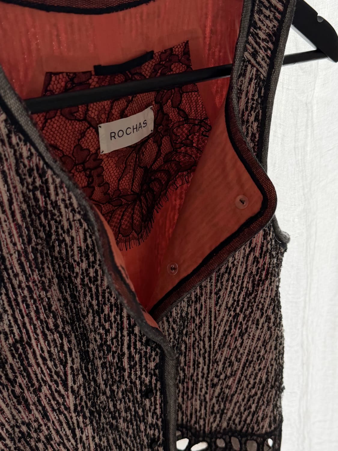 Rochas 2004 tweed vest 상품이미지2