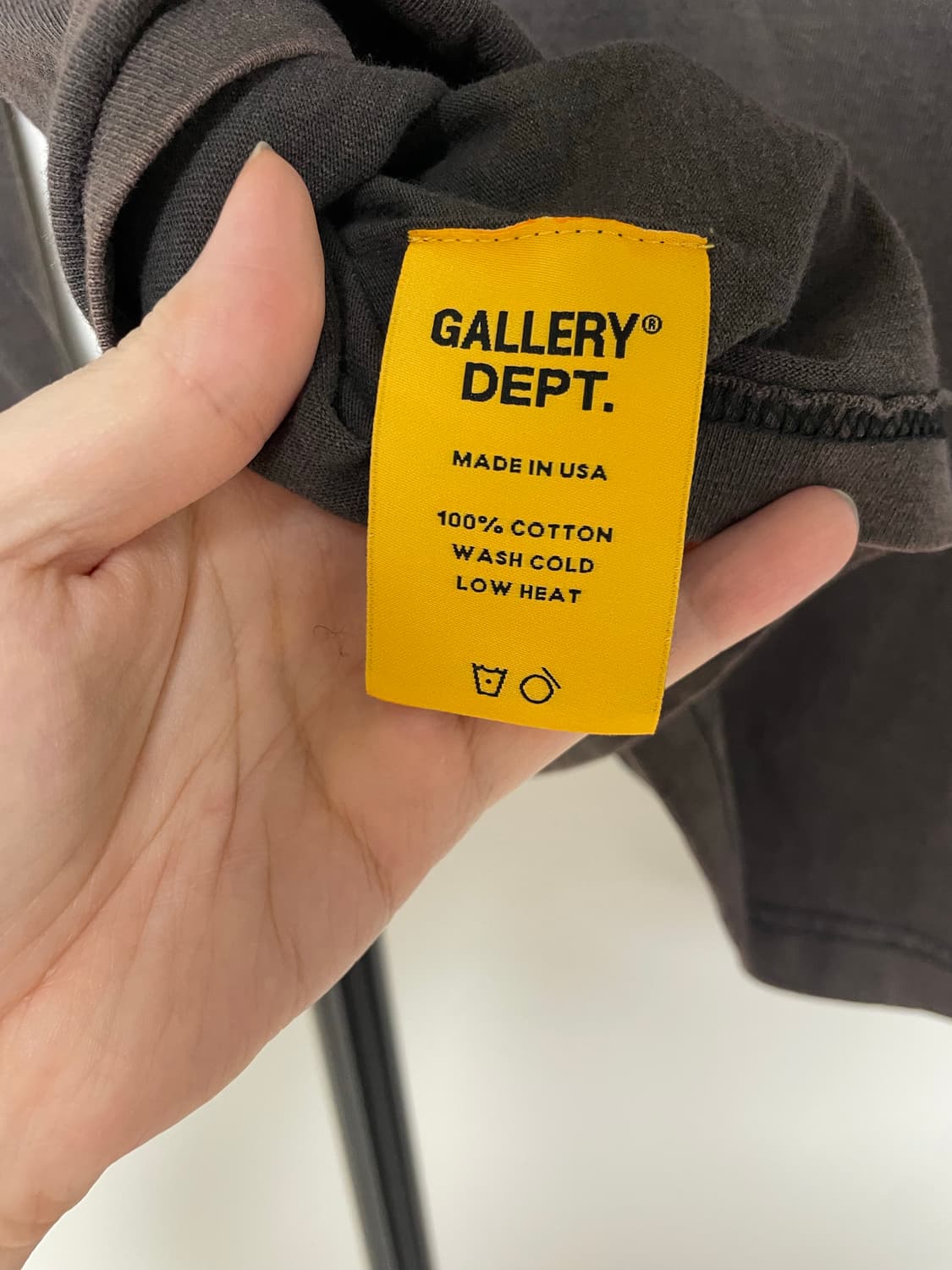 갤러리디파트먼트 파이어 스톤워시 긴팔 XL 상품이미지3