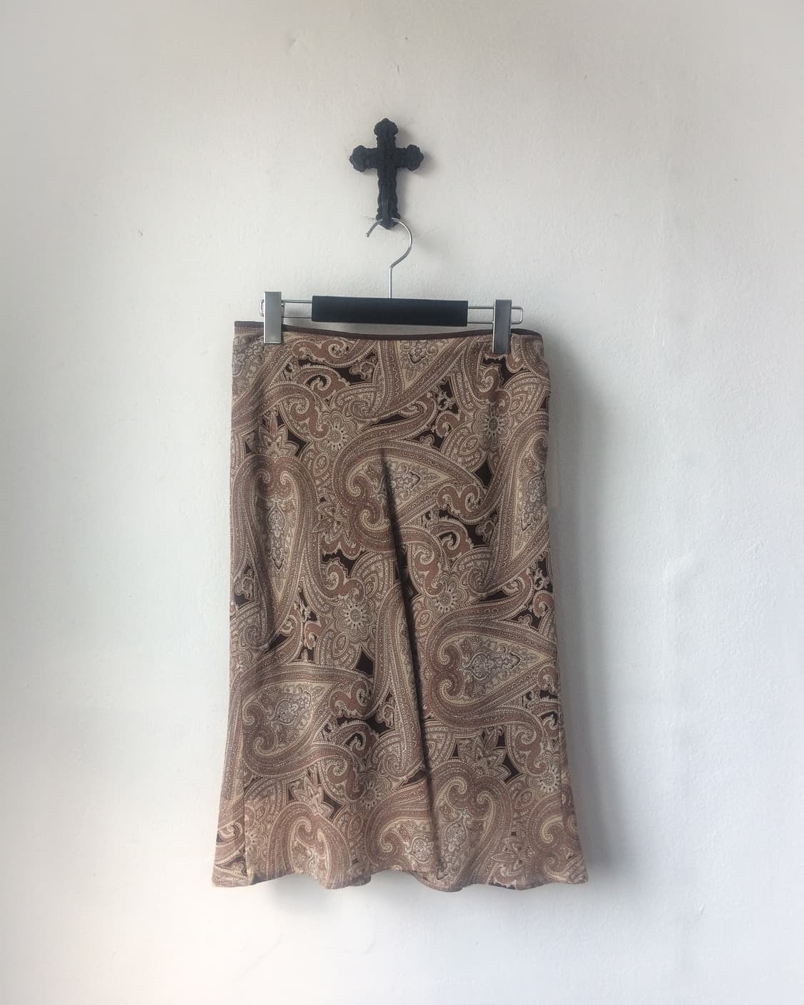 Ethnic pattern midi skirt 상품이미지1