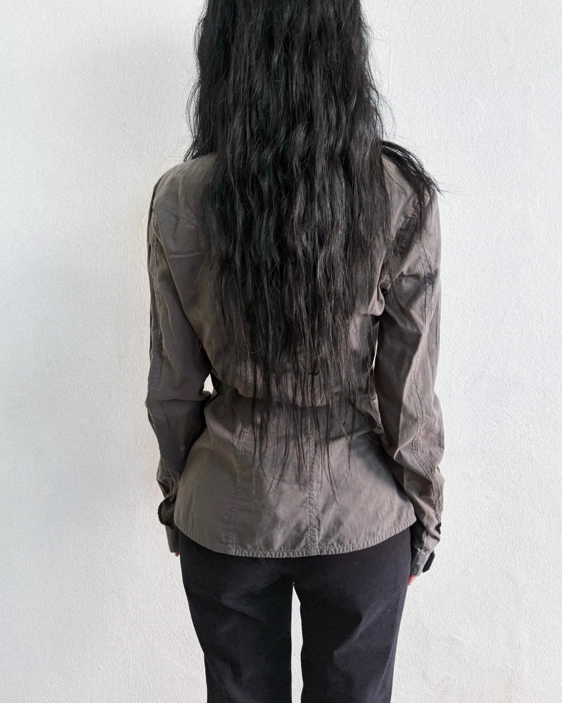 rare* 디젤 asymmetric 버튼다운 셔츠 상품이미지4