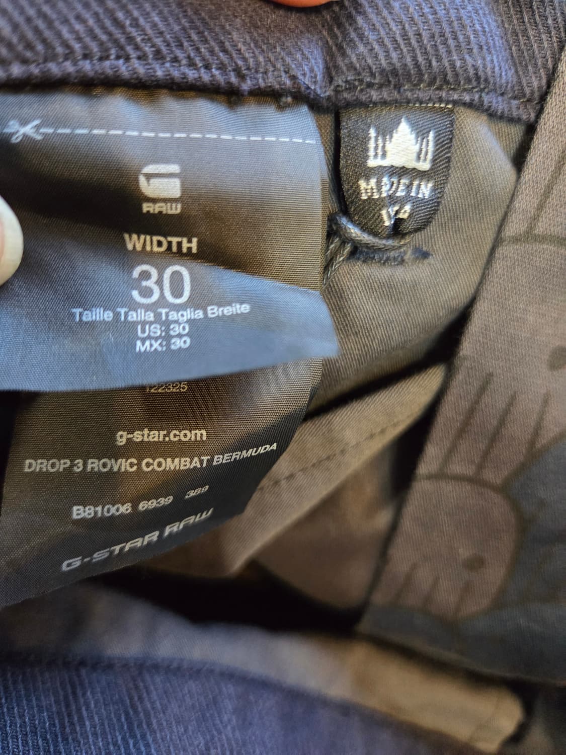 G-Star RAW 모리스 로우 스트레이트 데님(30) 상품이미지7