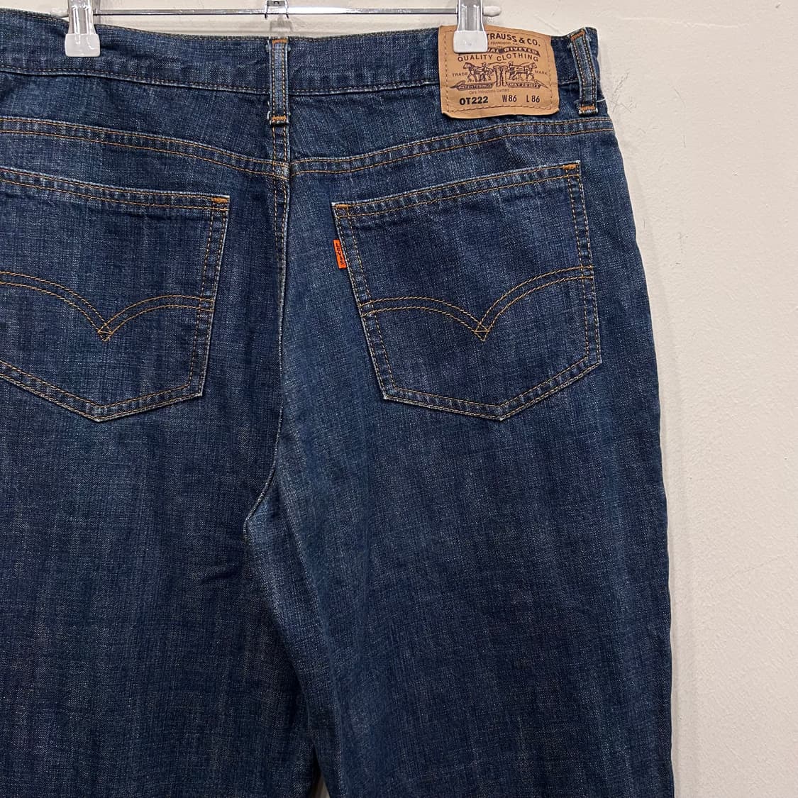 리바이스 OT222 오랜지탭 와이드핏 데님팬츠 상품이미지1