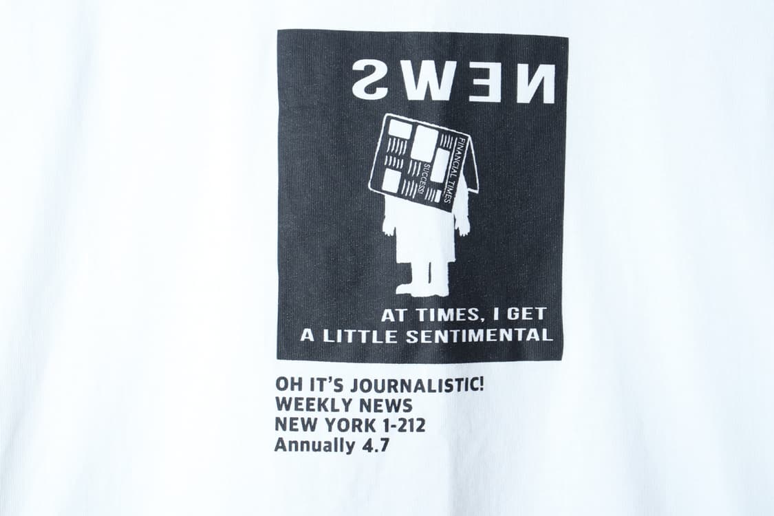 W(L-XL) 테이크이지 반팔 티셔츠 루즈핏 세미크롭 화이트-H32560 상품이미지5