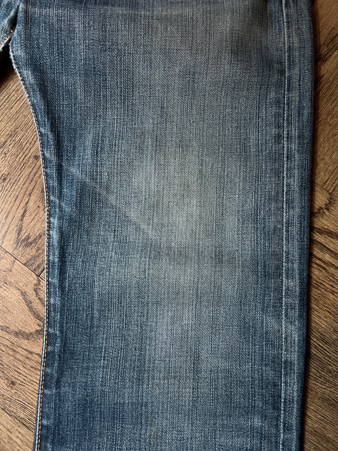 [31]리바이스 유럽 501 빈티지 워싱 데님 팬츠 상품이미지4