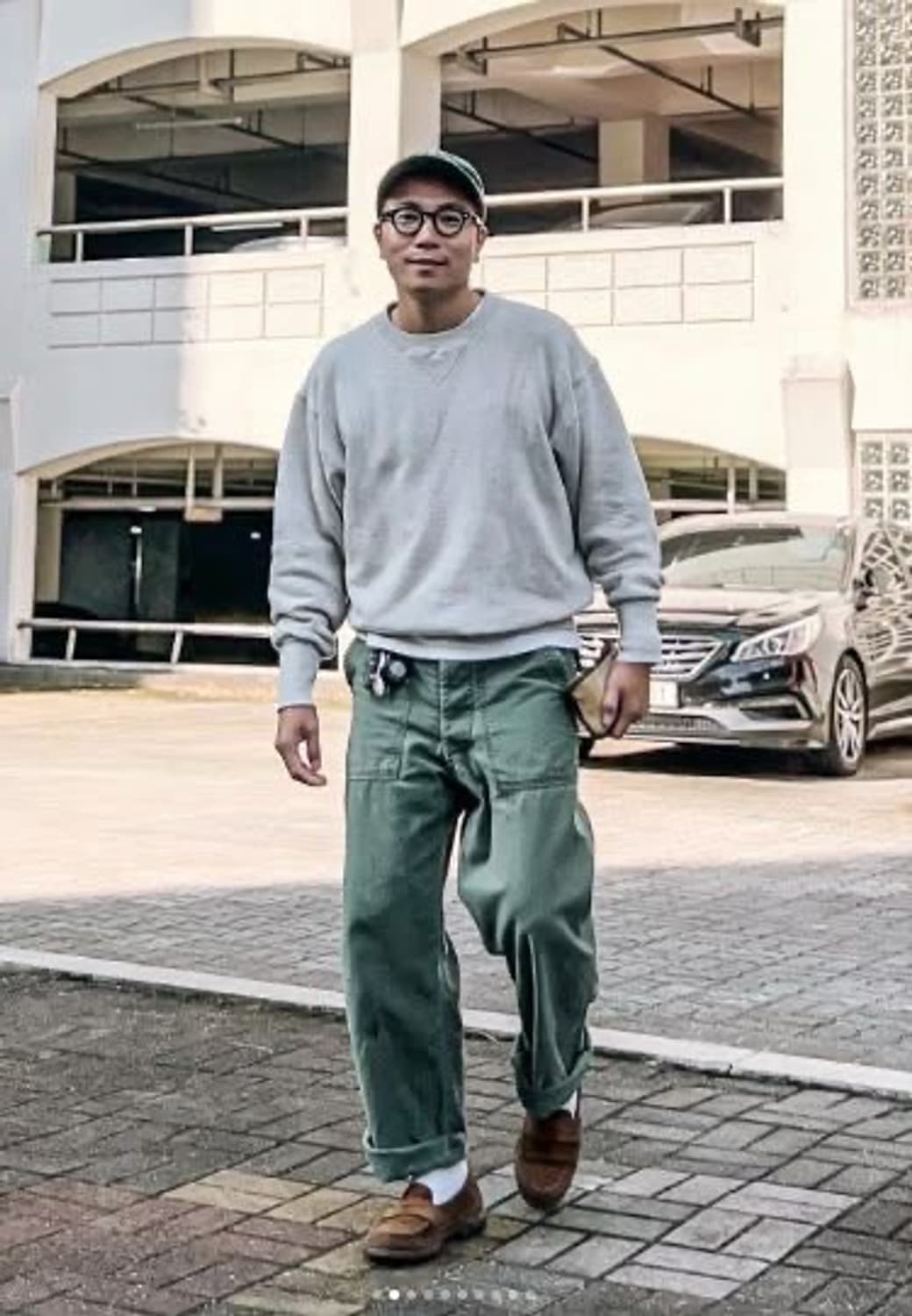 [WAREHOUE CO] DUCK DIGGER브리티시 아미 헤링본팬츠 상품이미지6