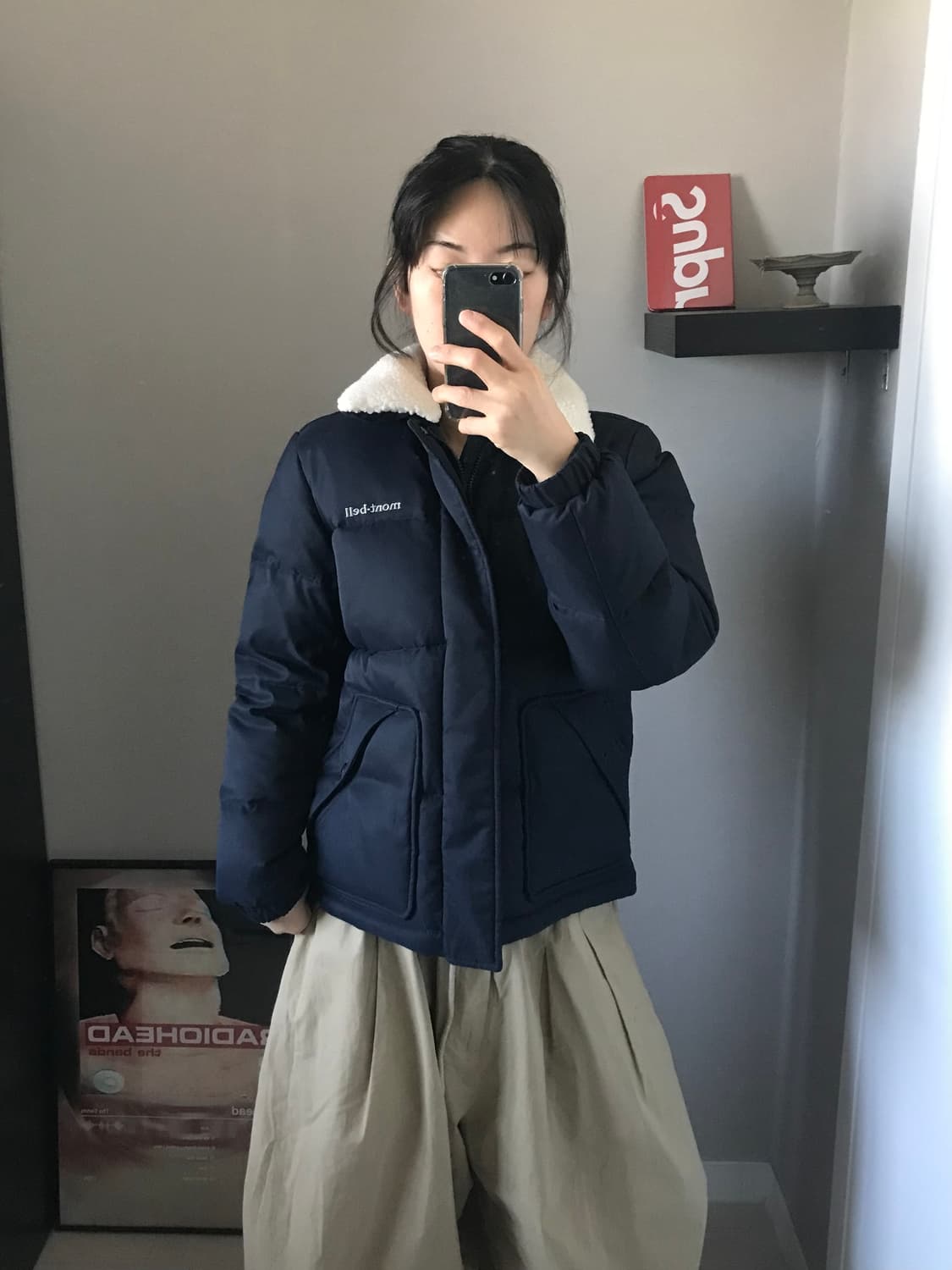 몽벨 쉐르파 숏패딩 자켓 상품이미지2