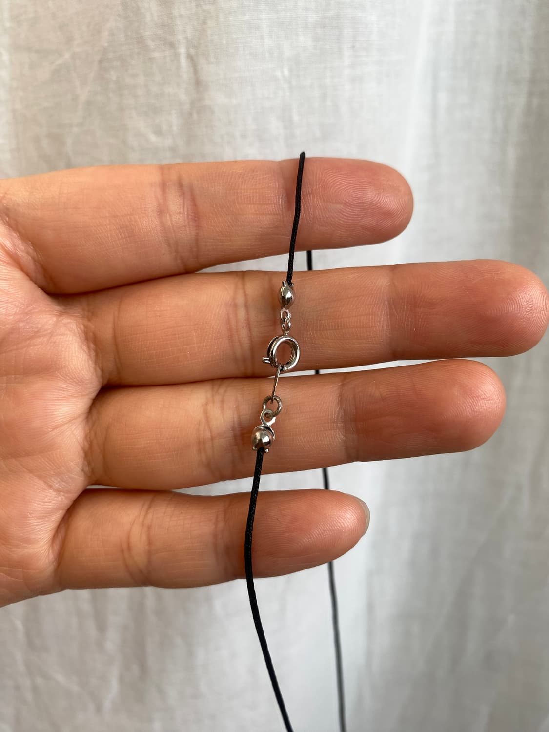 핸드메이드 레드 목걸이  상품이미지3
